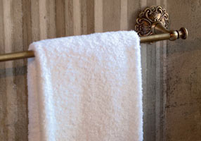 Gentry Home Настенный керамический подстаканник Ivy Темный никель GH101685  - Вид №1