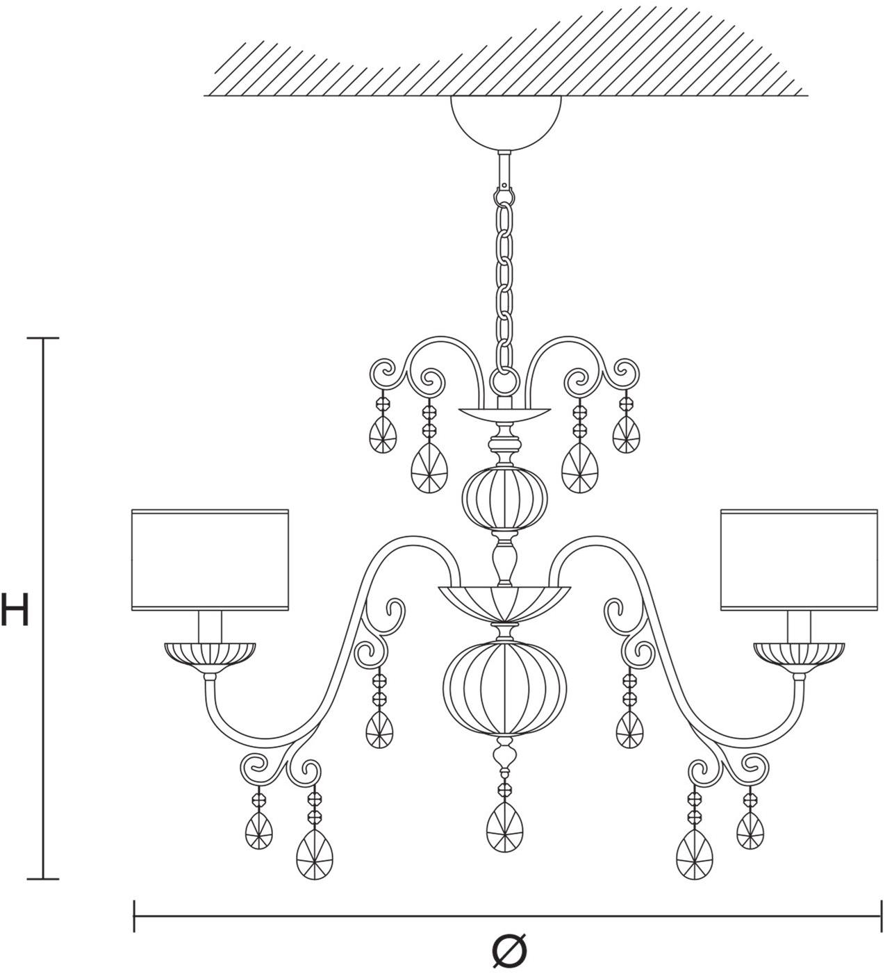 Masiero Люстра из латуни с кристаллами Antika sun-id-1475541 - Вид №2