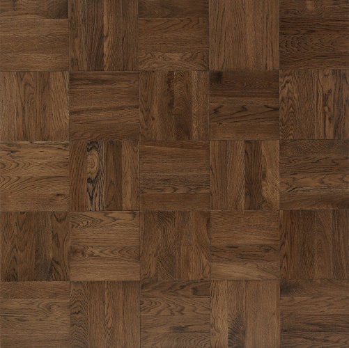 Штучный паркет Coswick Молочный Шоколад Дуб Натур (Гладкая) 228,6х228,6 мм 11803217 - Вид №4