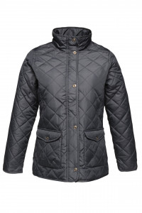 5041902 Куртка РЕГАТТА ПРОФЕШИОНАЛ ТАРАХ утепленная женская черная  Демисезонная одежда размер 12 (44)