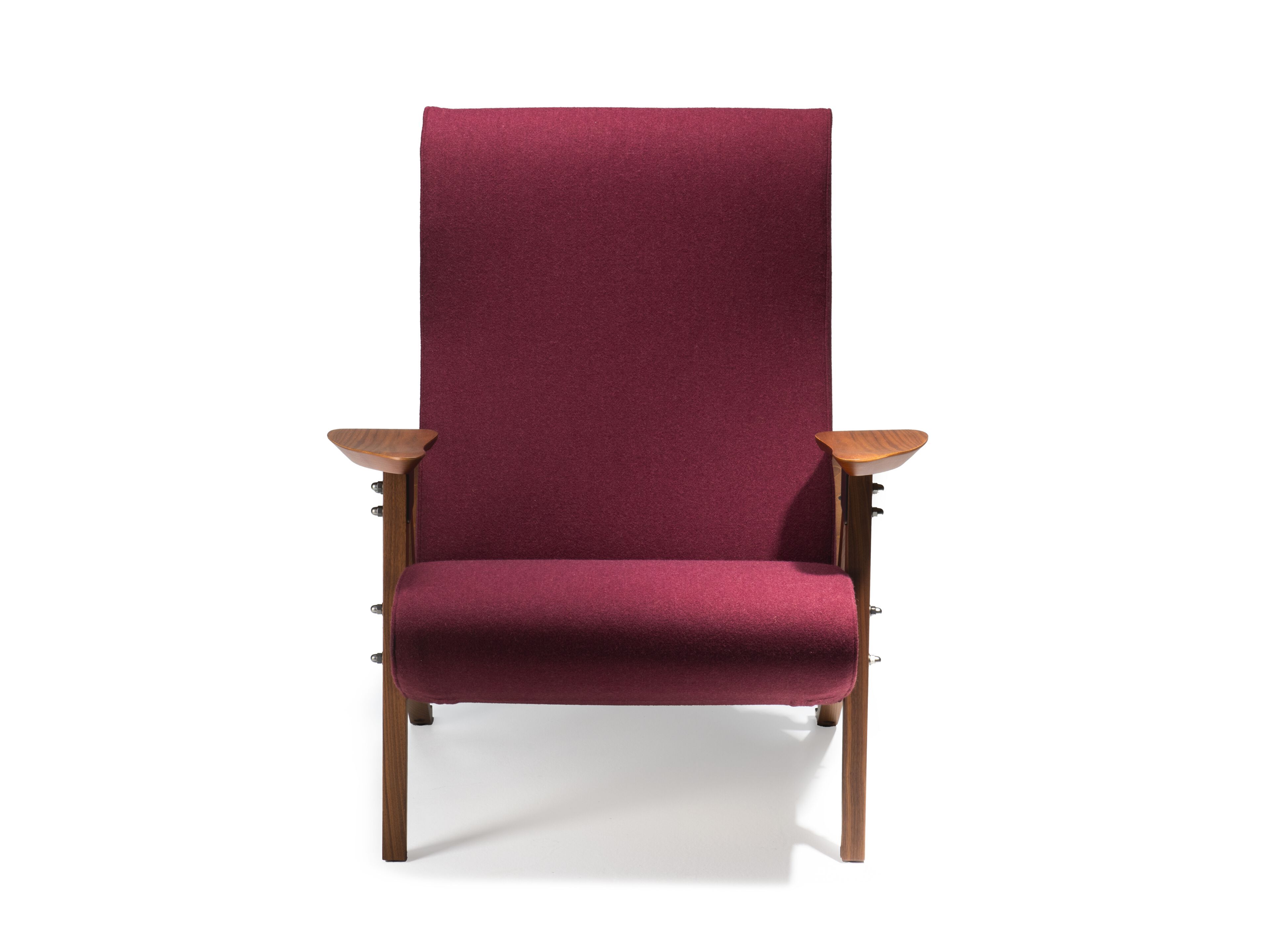 Кресло с откидной спинкой из ткани или кожи Zanotta Carlo Mollino CM 2020 ARCH-00029133 - Вид №1