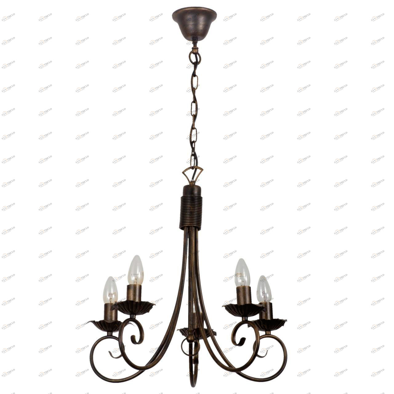 Подвесная люстра MW-Light Замок 249011205 MW-LIGHT ЗАМОК 184600 Черный 