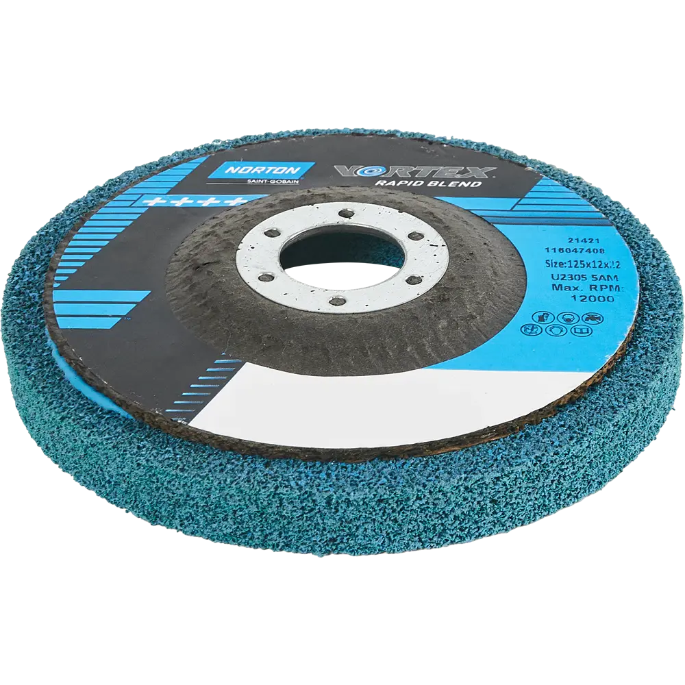 Зачистной диск Norton Rapid Prep для шлифовки металла 125 мм 82805858 STLM-0036242 - Вид №2