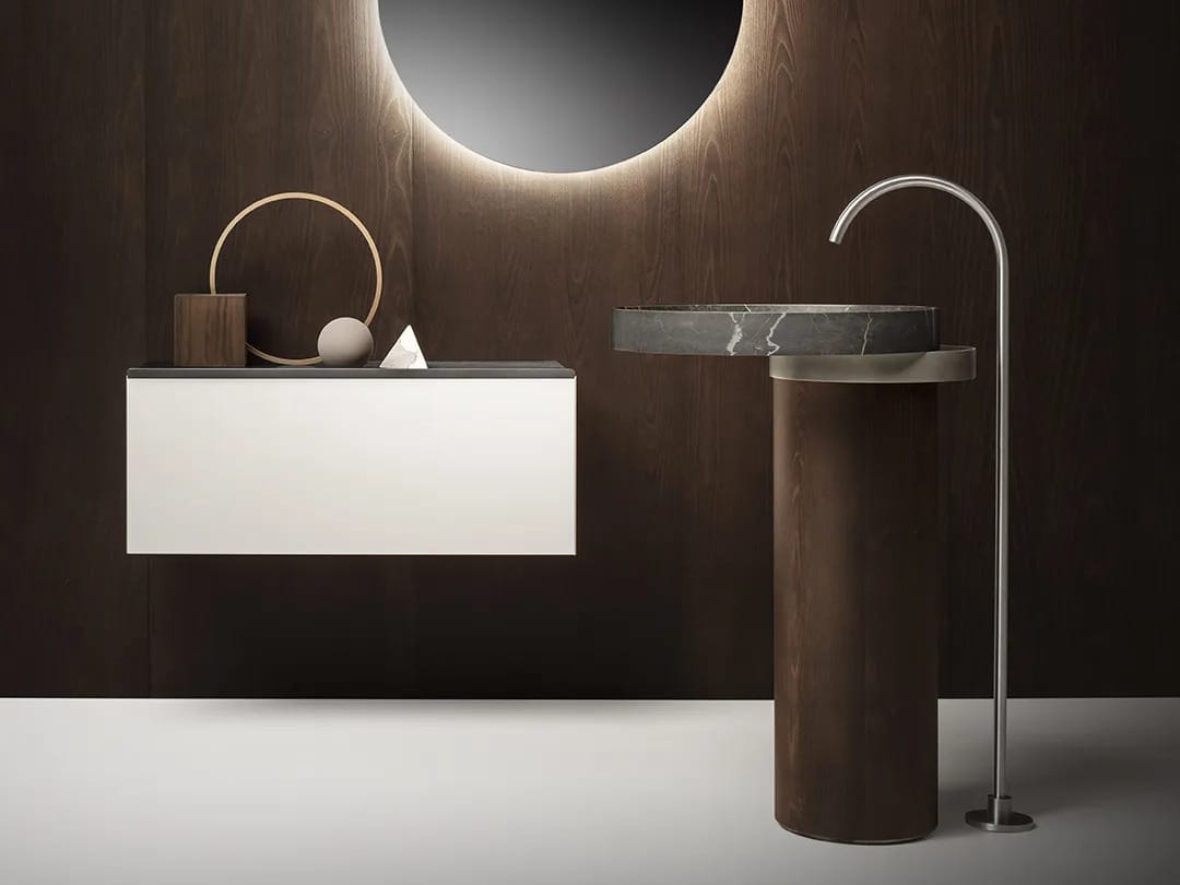 Подвесной шкаф для ванной комнаты Falper эксцентричный ARCH-00148334 - Вид №3