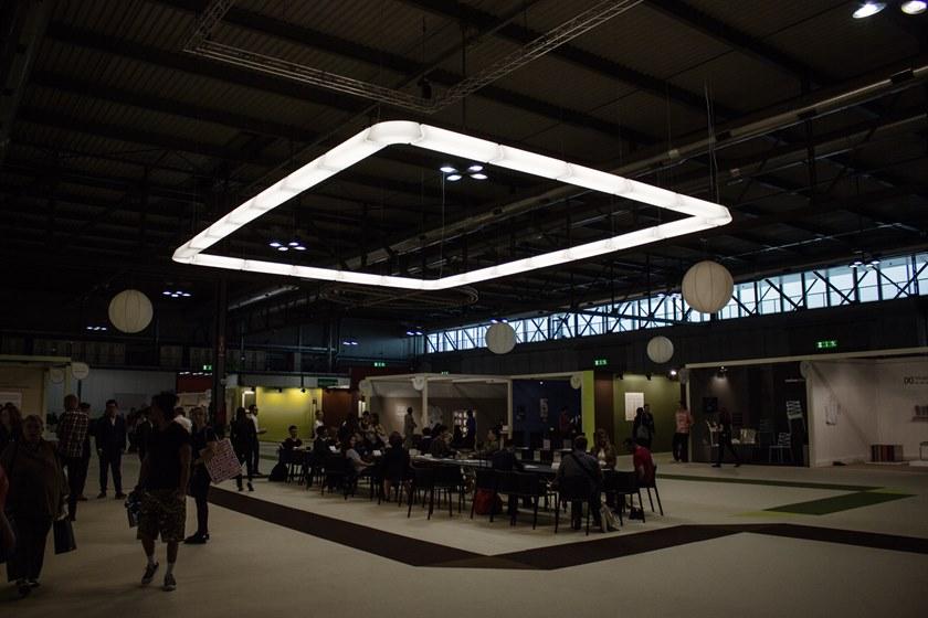 Martinelli Luce Подвесной светильник из полиэтилена с диммером Circular pol 2057 xxl - Вид №9