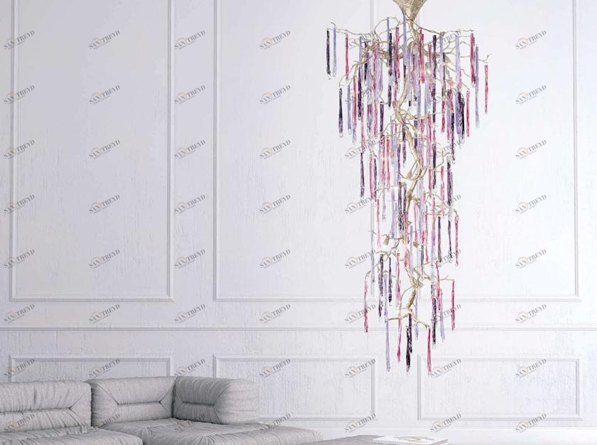 Serip Подвесной светильник из бронзы ручной работы Glamour Ct3234/15