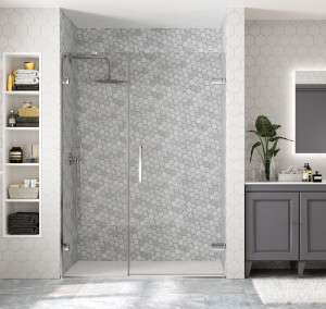 Дверь в нишу GHF1100H L или R Merlyn Arysto Хромированный