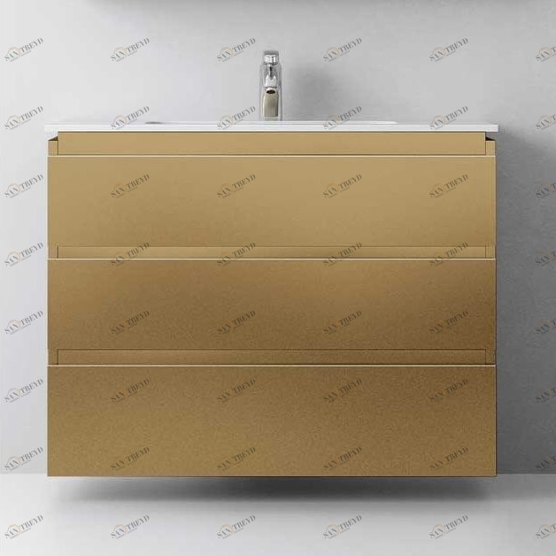 Avila Dos Тумба (3 ящика) с раковиной M1 100 Color K5 Advance Trendy 27043100120281