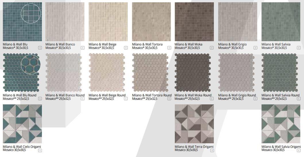 FAP ceramiche Белая мозаика Milano & wall sun-id-1384887 - Вид №8