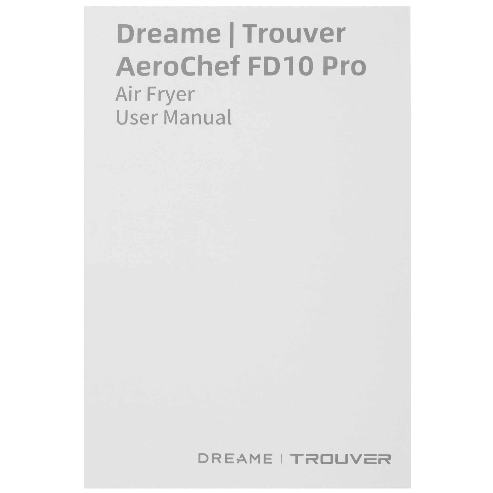 5480024 Аэрогриль Dreame Trouver AirFryer FD10 Pro White белый STDN-0095746 - Вид №7
