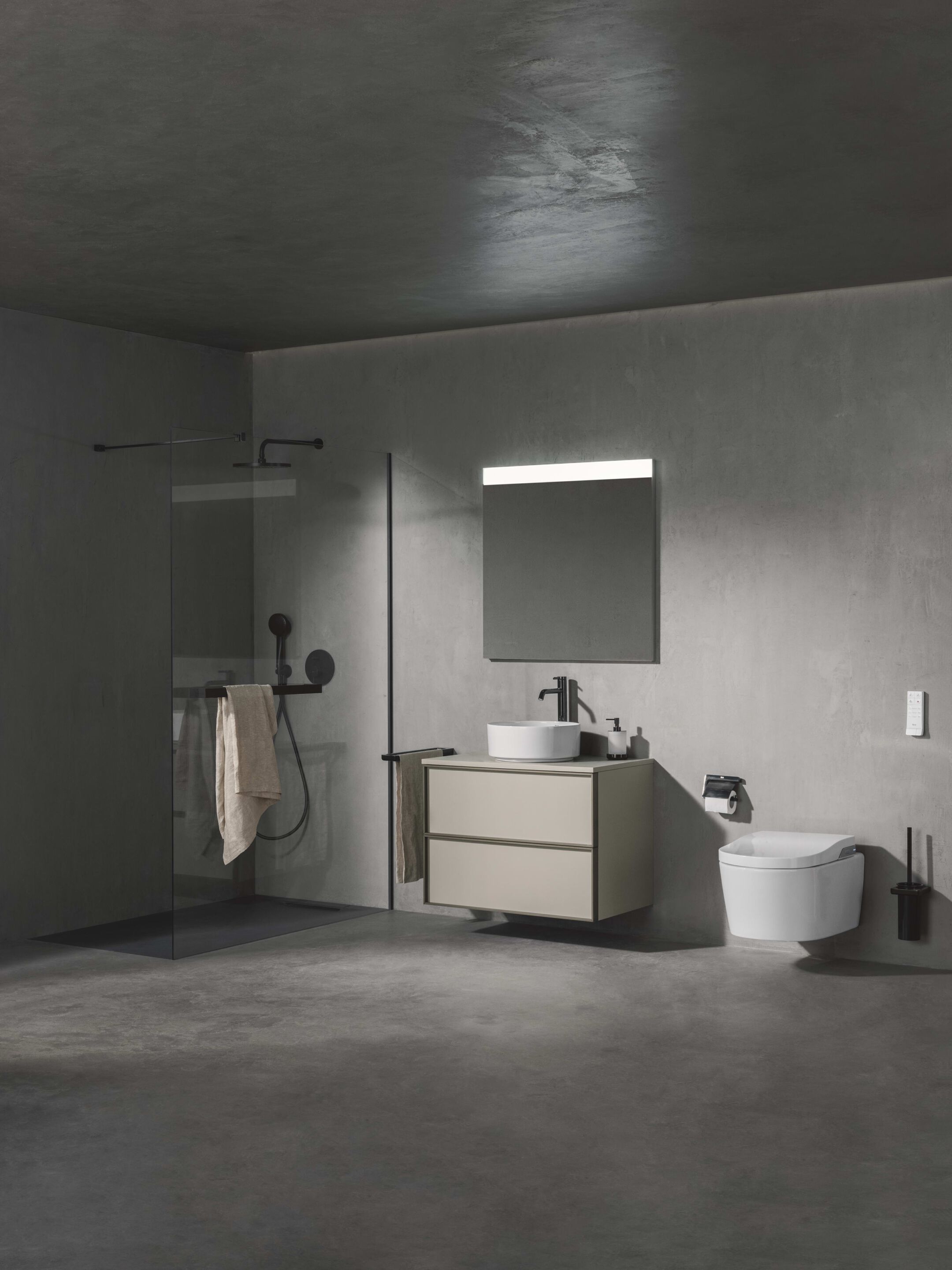 Круглая душевая головка с системой защиты от накипи Roca RAINSENSE 5B2250 ARCH-00088367 - Вид №6