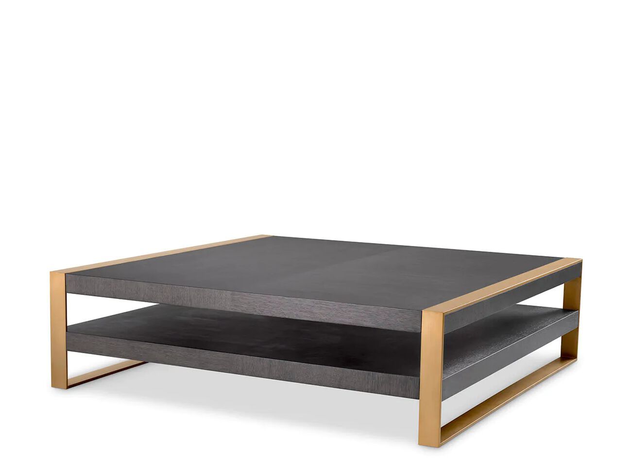 Квадратный деревянный журнальный столик Eichholtz GUINNESS ARCH-00076478