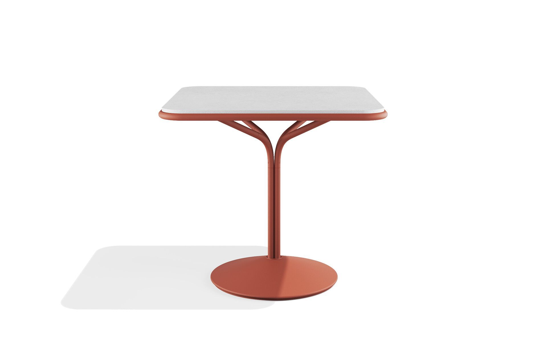 Квадратный стальной стол с порошковым покрытием BABEL D Jos ARCH-00052358 - Вид №1