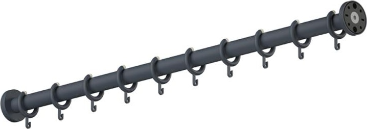 801.34B400 Карниз HEWI Edition matt | Polyamid 