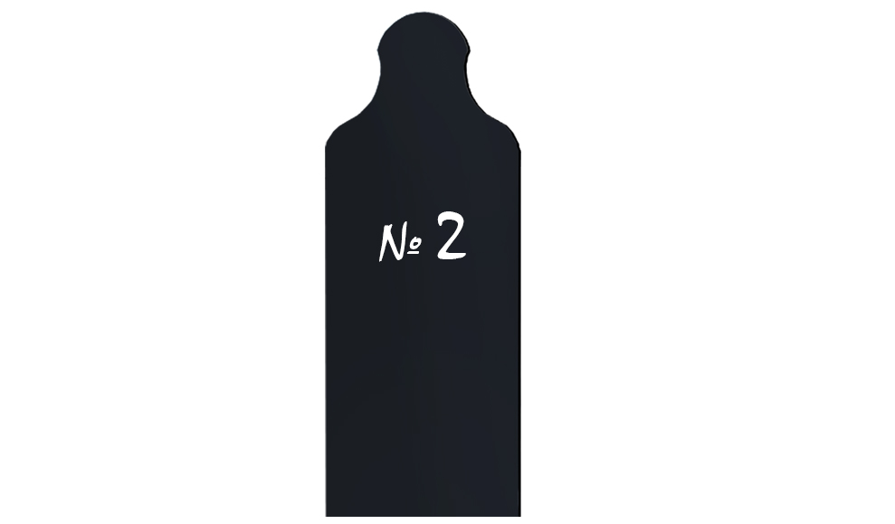 Доска грифельная детская большая "Амстердам" МАНДАРИН АМСТЕРДАМ 179517 Черный Santreyd  - Вид №1