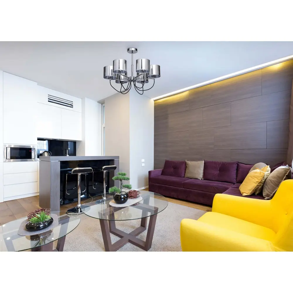 Люстра Лацио 6xE14x40 Вт MW-Light STLM-2100881 - Вид №11