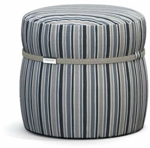 Atmosphera Круглый садовый пуф из технической ткани со съемной крышкой Levante e ponente Cxlv.pf