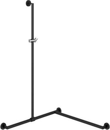 900.35.33160 Поручень для душа с выдвижным держателем для душа HEWI Greifen  - Вид №2