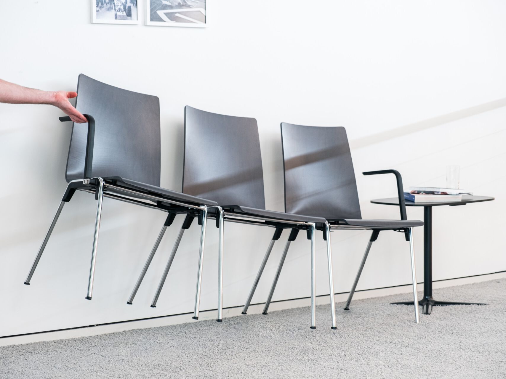 Штабелируемый стул для конференций Brunner герой ARCH-00094701 - Вид №3