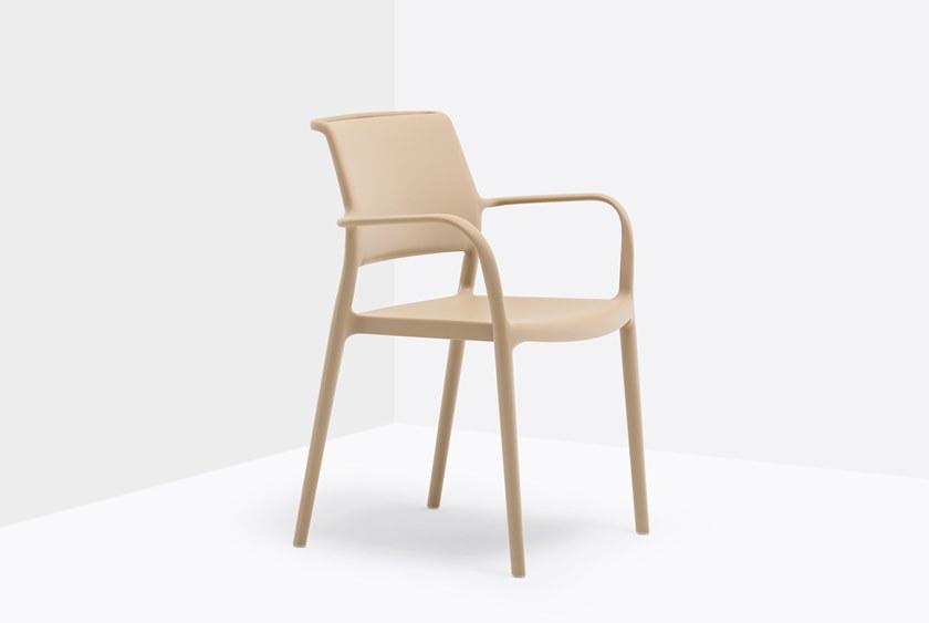 Pedrali Стул полипропиленовый с подлокотниками Ara sun-id-1409764 - Вид №1