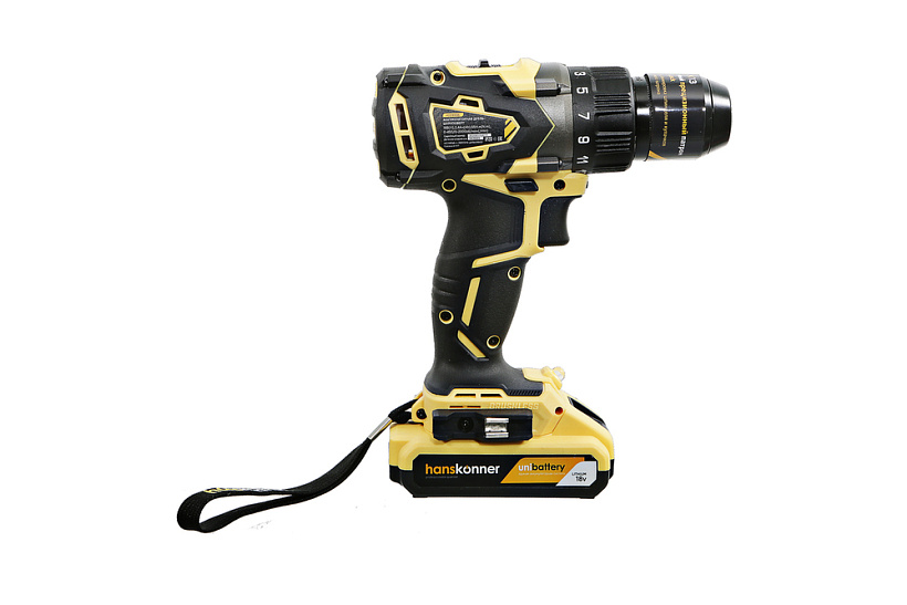 Дрель-шуруповерт Hanskonner HCD1865BL 5300349 STDN-0133884 - Вид №1