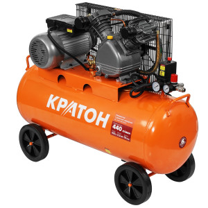 Компрессор поршневой масляный Кратон AC-440-100-BDV 9024850
