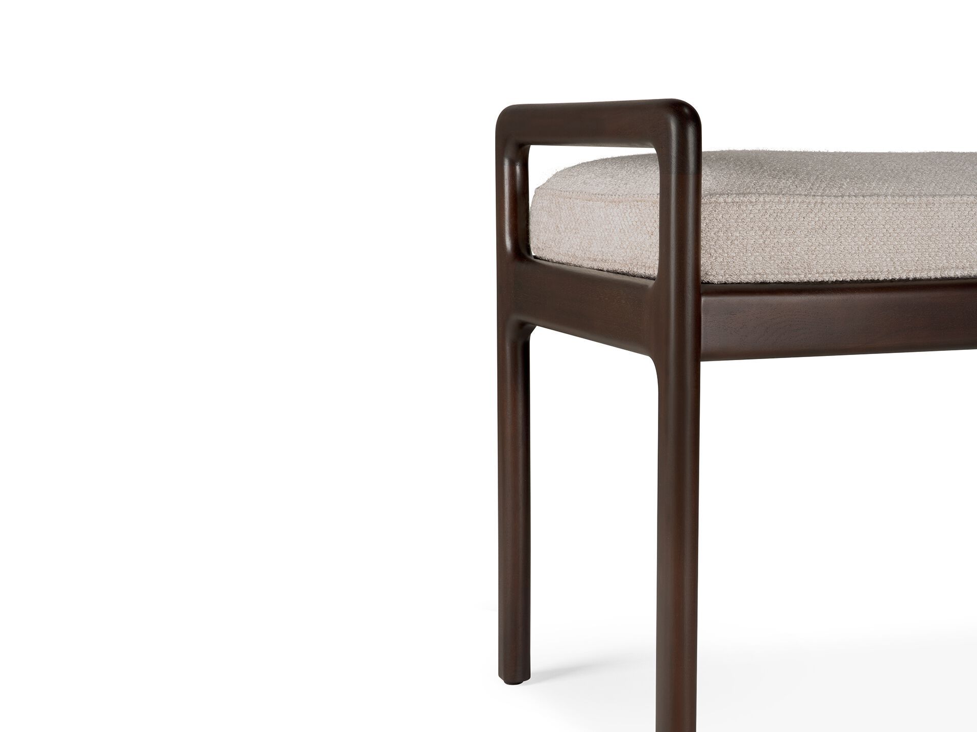 Скамейка из красного дерева и ткани Ethnicraft Джек ARCH-00132631 - Вид №4