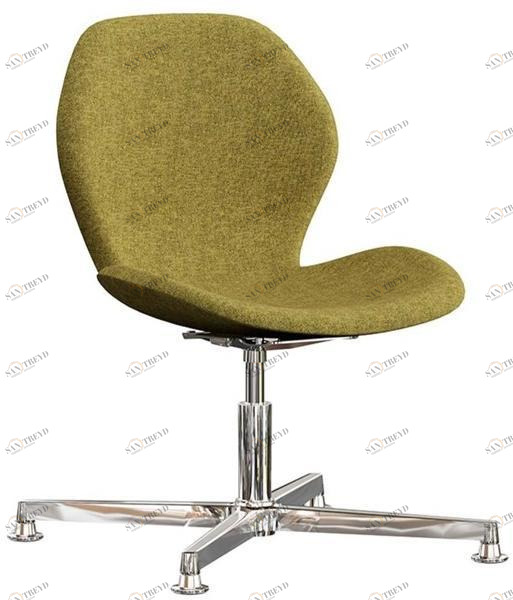 Ersa Вращающееся кресло из ткани с 4 спицами и регулируемой высотой Polar sun-id-1356002