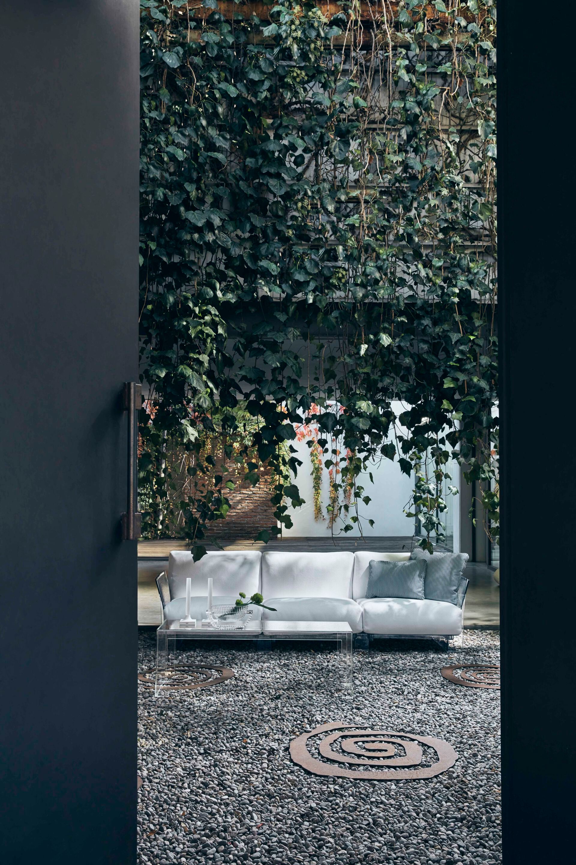 Sunbrella® 3-местный съемный садовый диван Kartell POP OUTDOOR ARCH-00137585 - Вид №7