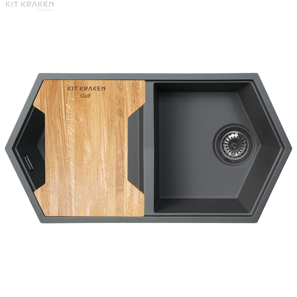 Комплект Kit Kraken Gulf Graphite с доской 