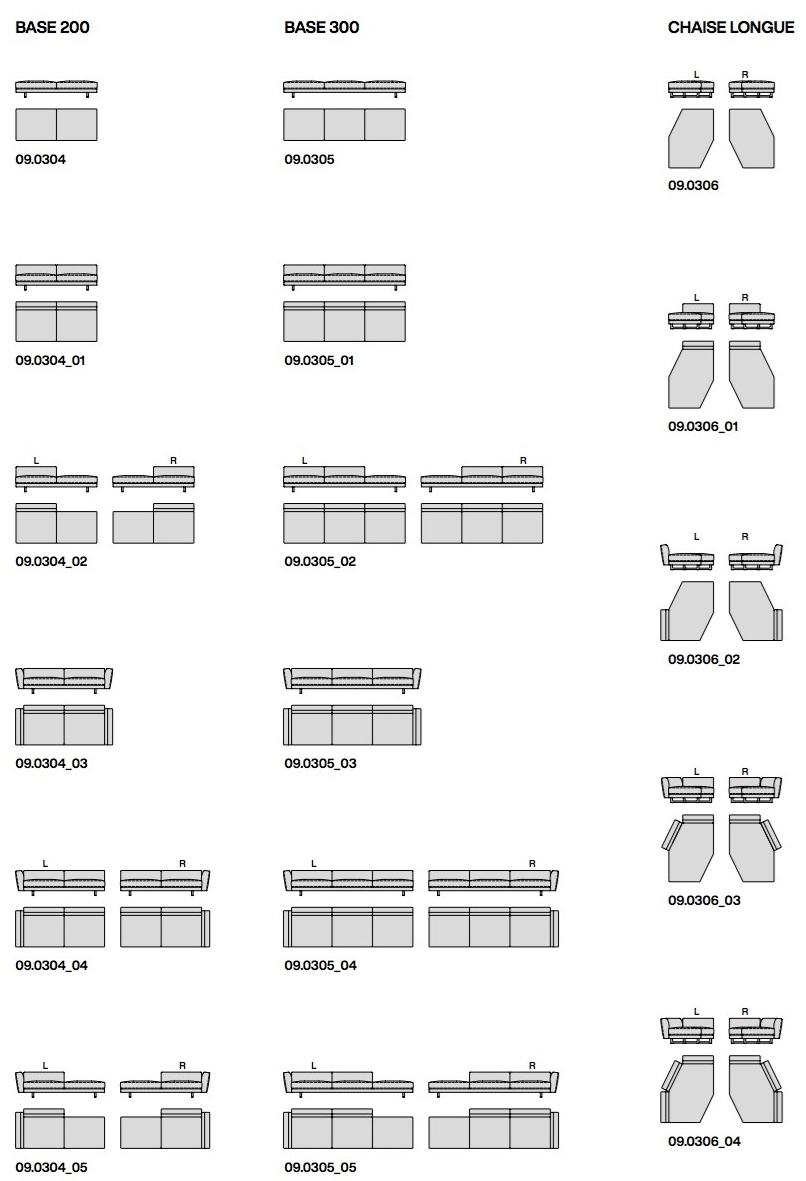Porada Модульный тканевый диван Twenty sun-id-1447529 - Вид №6
