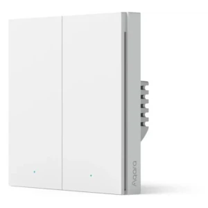 Умный выключатель накладной Aqara WS-EUK02 2 клавиши цвет белый