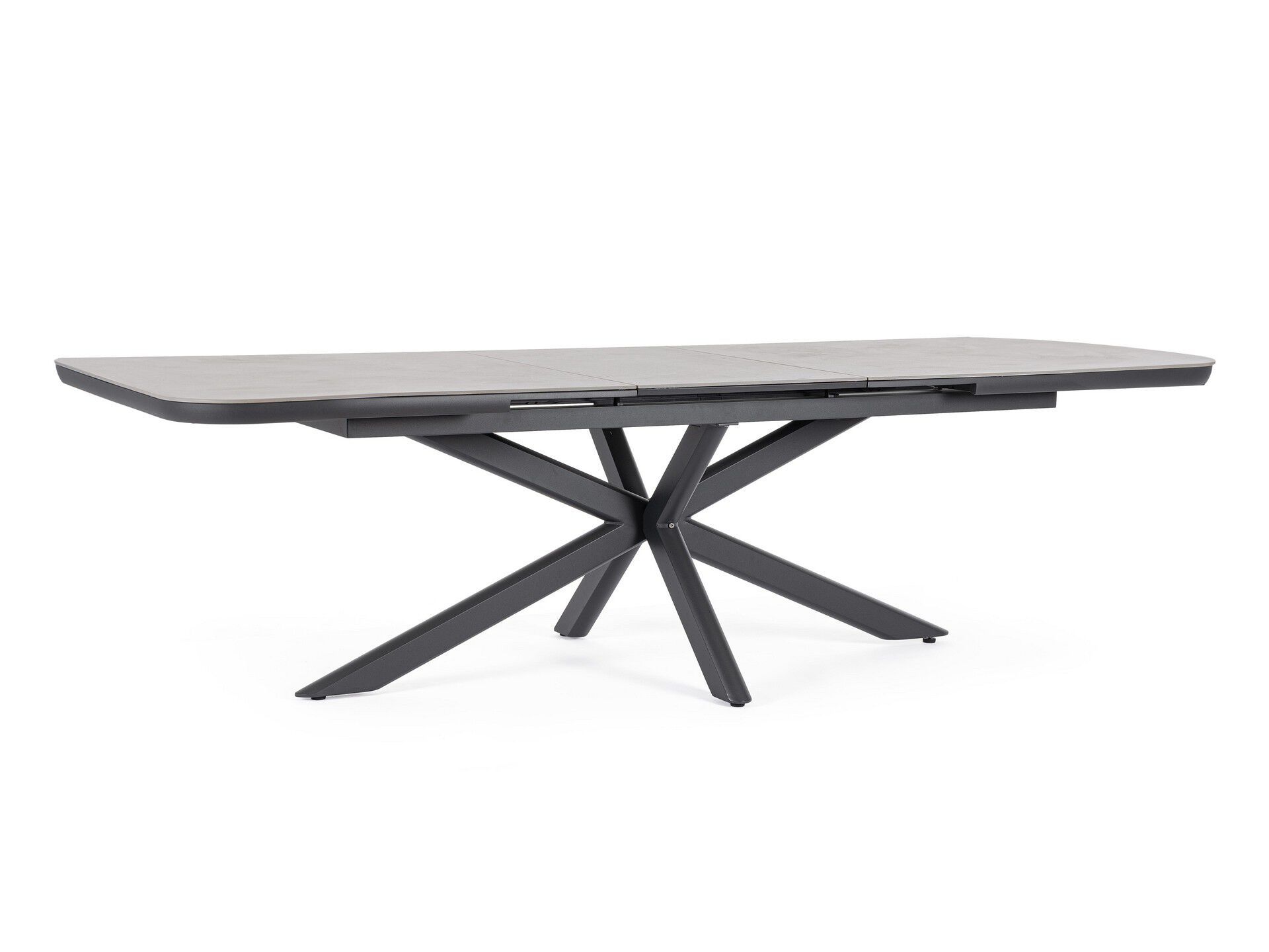 Прямоугольный садовый стол из спеченного алюминия и камня BIZZOTTO PASCAL ARCH-00081818