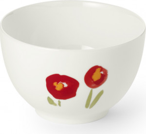 10639887 Dibbern Чаша Dibbern "Впечатление.Красные маки" 12,5см Фарфор
