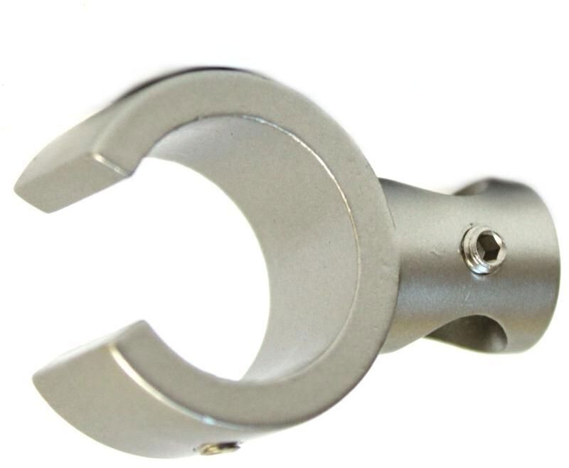 ORBIS Кронштейн для карнизной штанги 20 мм матовый серый 15089407