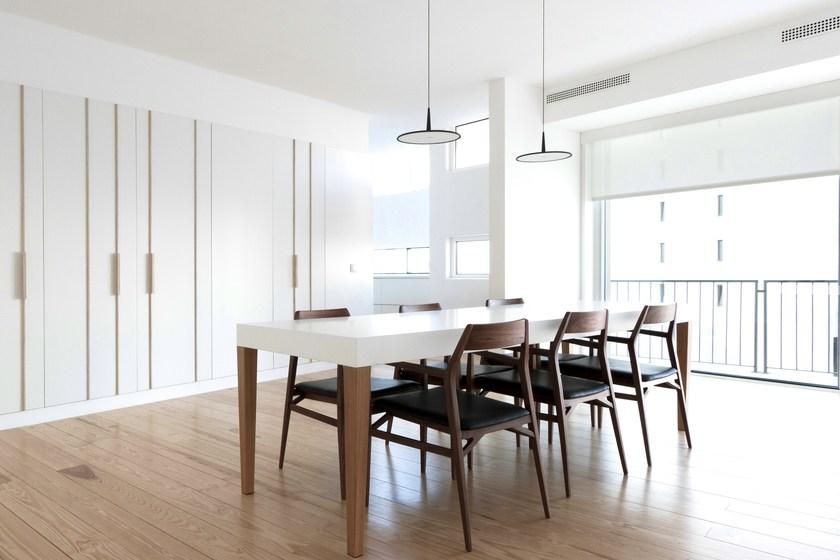 Branca Lisboa Стол из лакированного массива дерева sun-id-1494359 - Вид №2