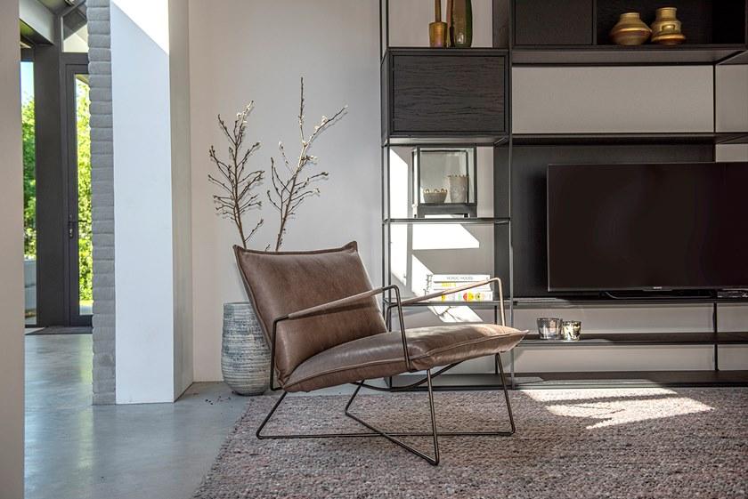 Jess Кожаное кресло с подлокотниками Earl sun-id-1501201 - Вид №5