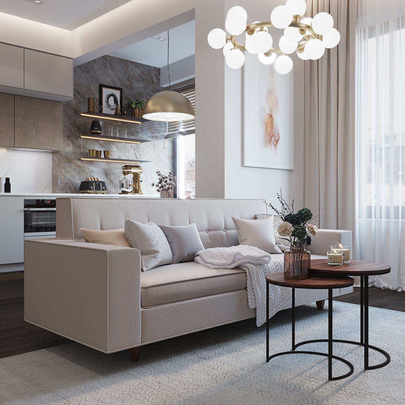 Подвесная люстра Ideal Lux Dna SP25 IDEAL LUX ДИЗАЙНЕРСКИЕ, DNA 312798 Белый  - Вид №2