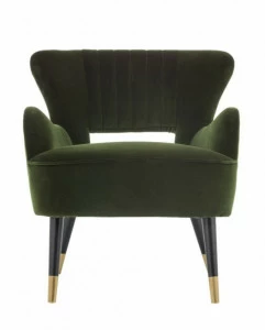 Кресло Swan зеленое ICON DESIGNE ДИЗАЙНЕРСКИЕ 178019 Зеленый