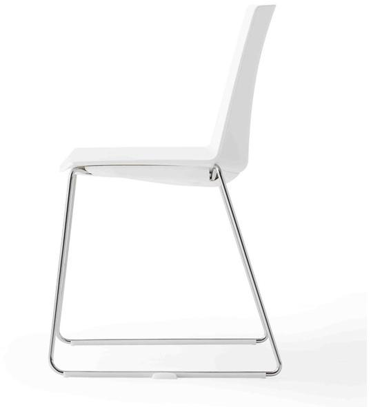 GABER Штабелируемый стул на салазках из технополимера Jubel sun-id-1398916 - Вид №8