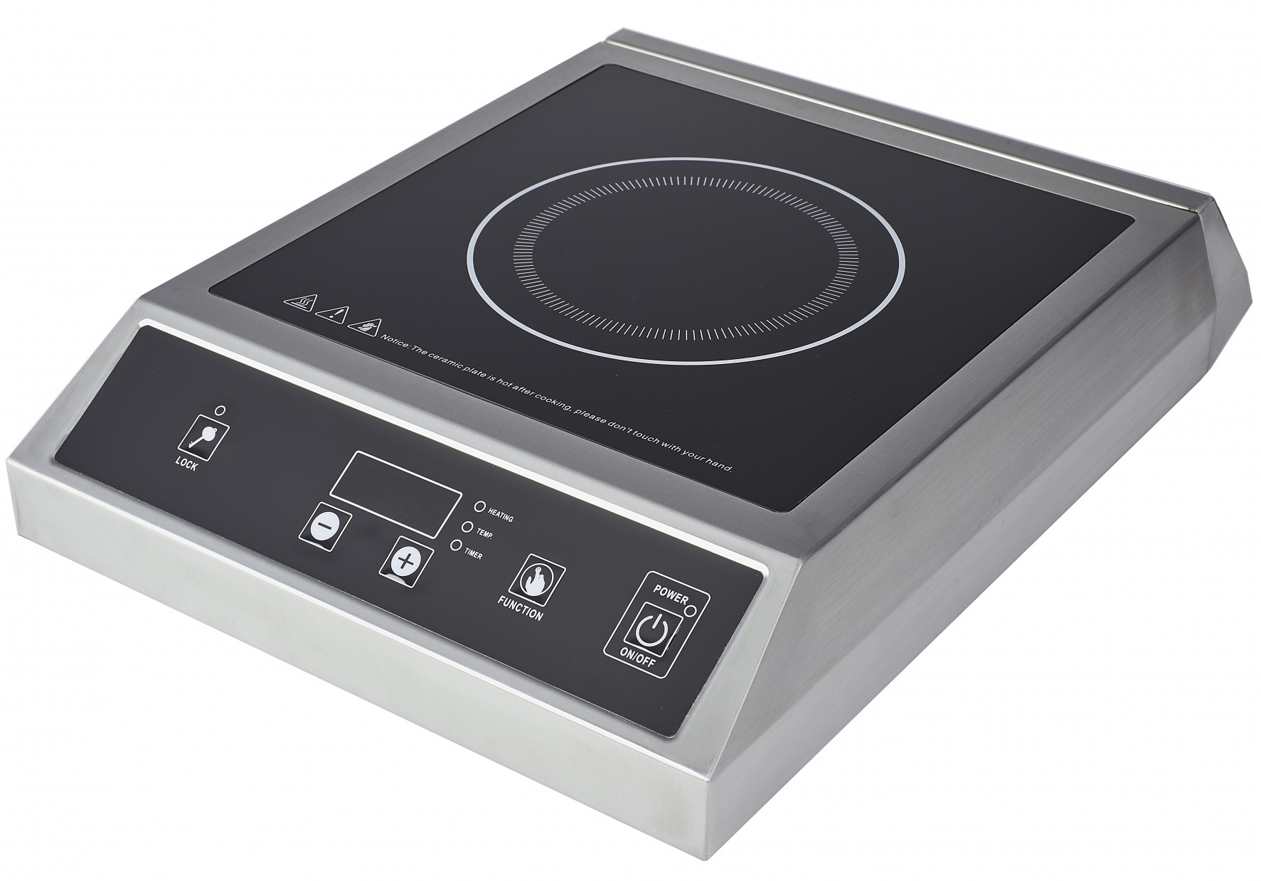 5361724 Плита компактная электрическая Gastrorag TZ-JDL-C35A2 серебристый STDN-0096684