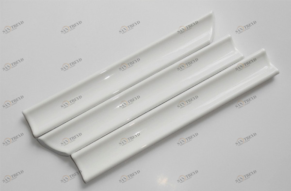 Уголок евро белый прав.срез КЕРАМИ 255227