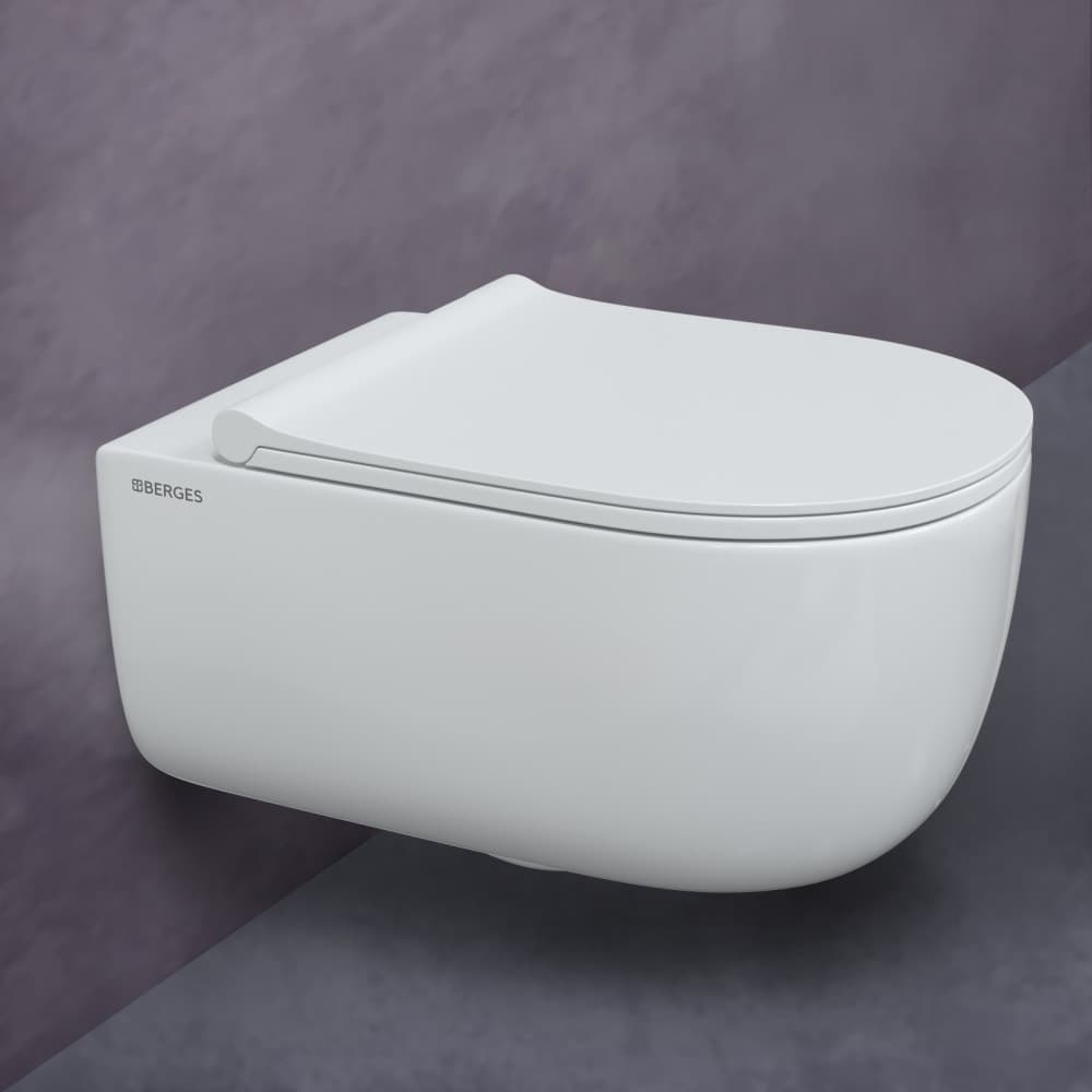 017603 Крышка сиденье для унитаза BERGES  - Вид №2