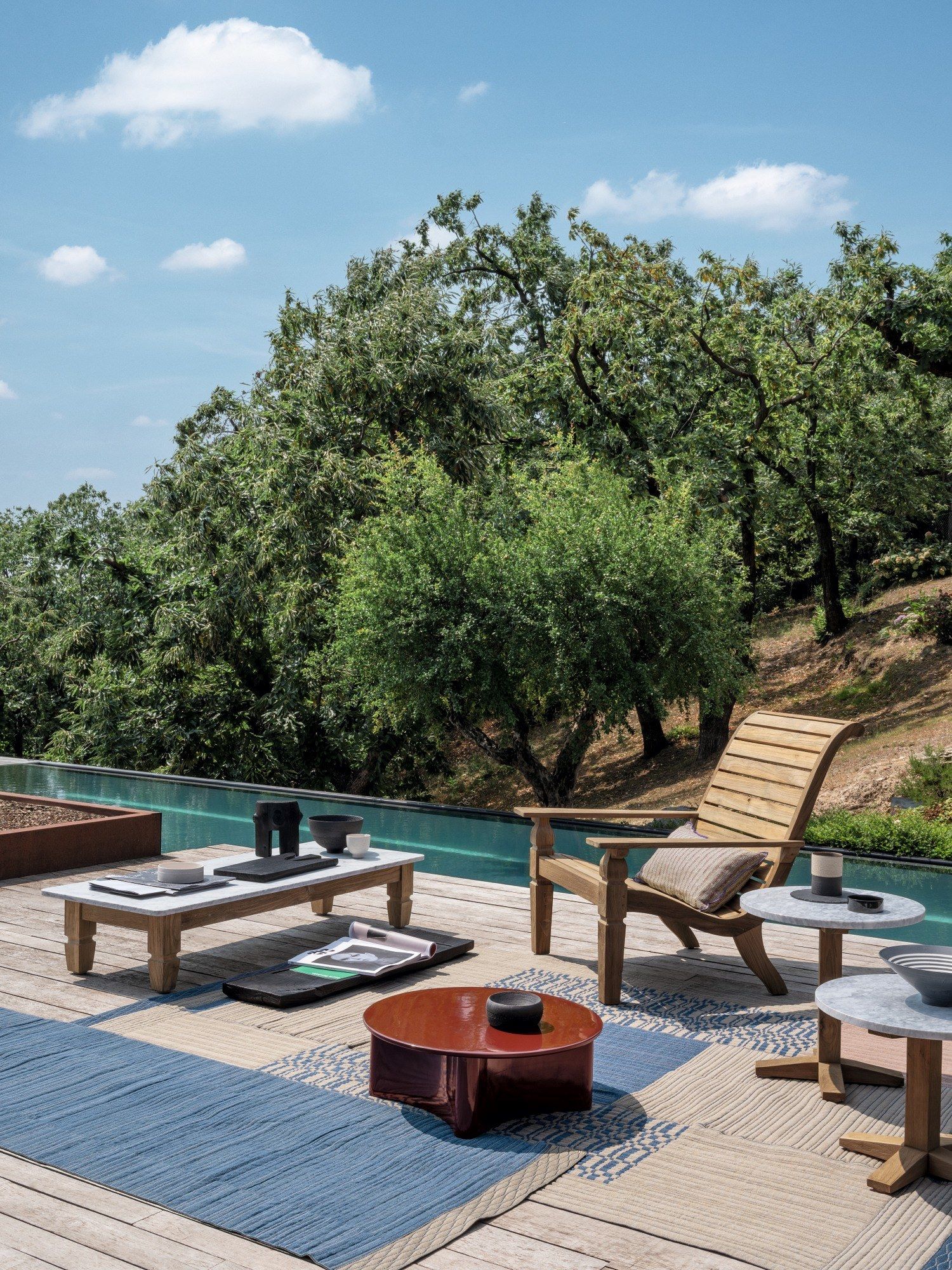 Круглый садовый столик Gervasoni Gervasoni Outdoor ARCH-00106842 - Вид №12