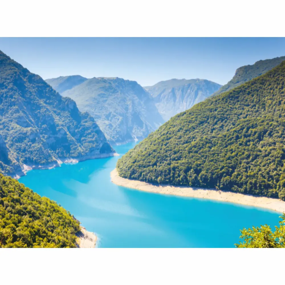 Фотообои бумажные Голубое озеро 200x140 см Симфония STLM-2054160