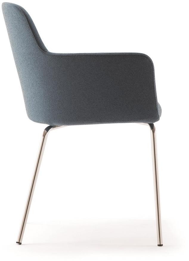 Quadrifoglio Стул из мягкой ткани City sun-id-1455875 - Вид №2