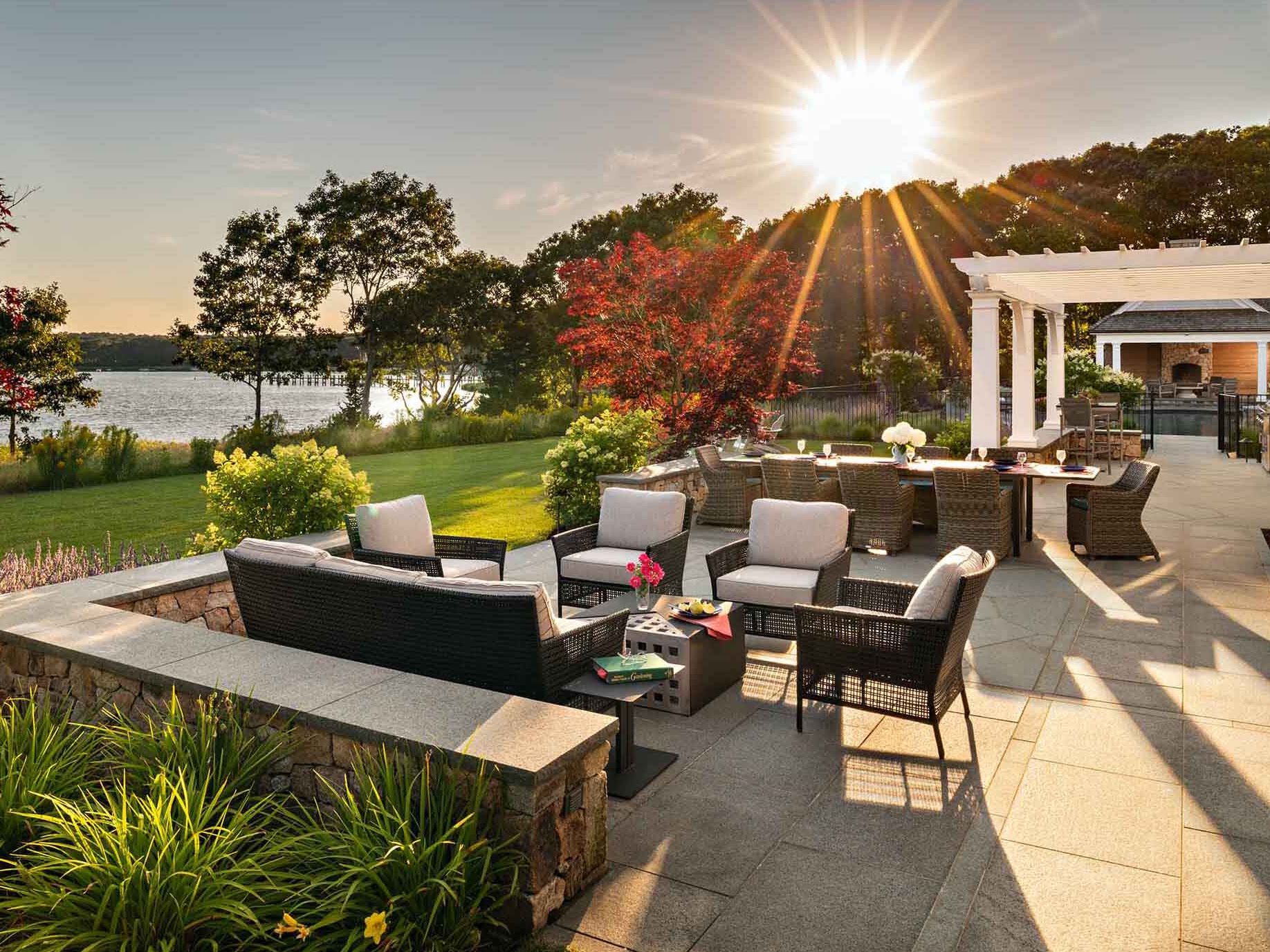 3-местный садовый диван из смолы Walters Хавьер ARCH-00069683 - Вид №4