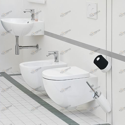 FLV001 Подвесной унитаз настенный Белый ArtCeram FILE Италия