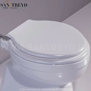 LO006D03BIANCOCR Крышка сиденье для унитаза Simas Londra