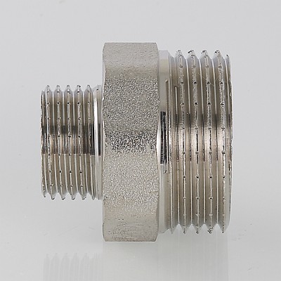 VTr.580.N.0804 Фитинг резьбовой – ниппель переходной Valtec 1 1/2" х 1/2"  - Вид №13